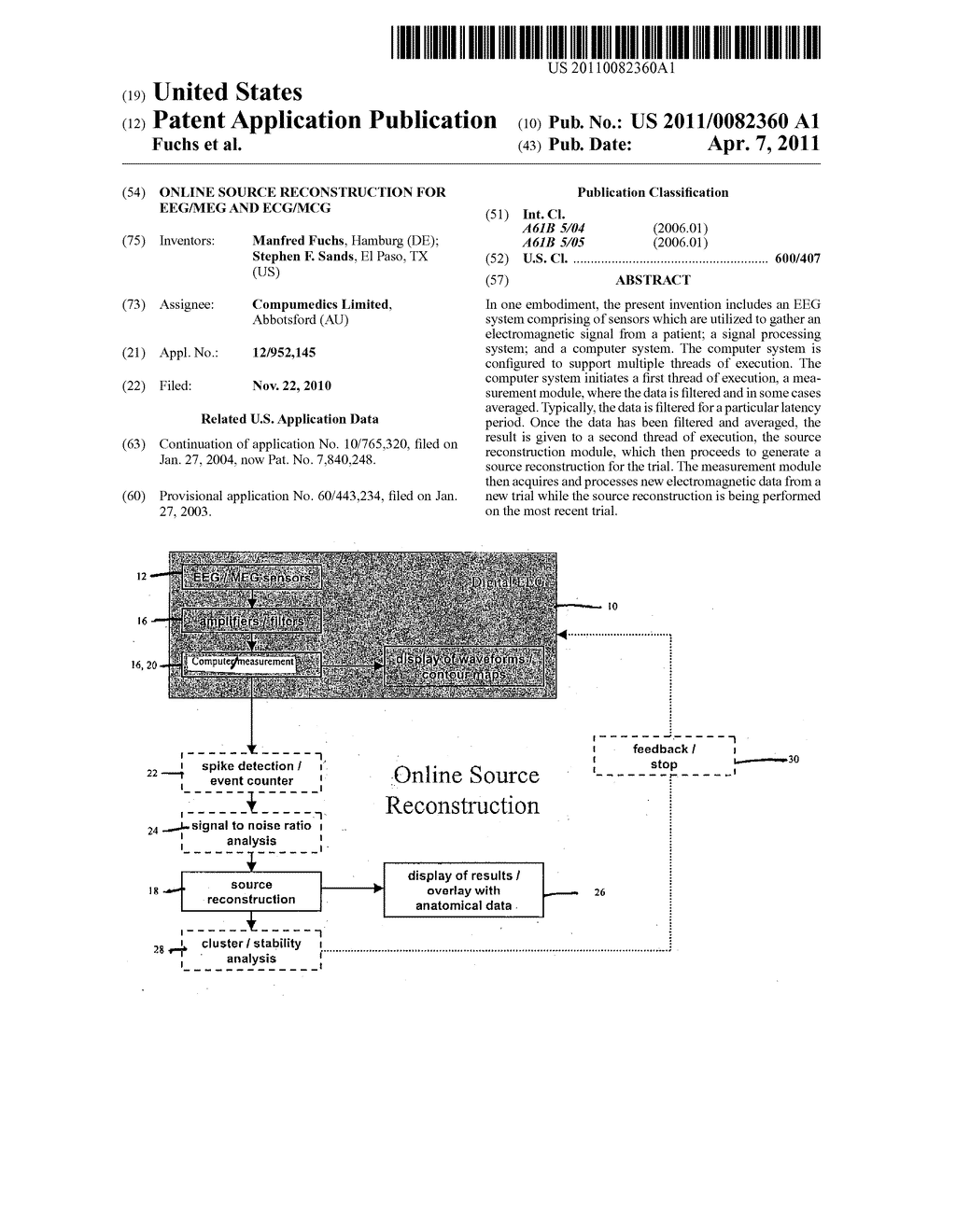 ONLINE SOURCE RECONSTRUCTION FOR EEG/MEG AND ECG/MCG - diagram, schematic, and image 01