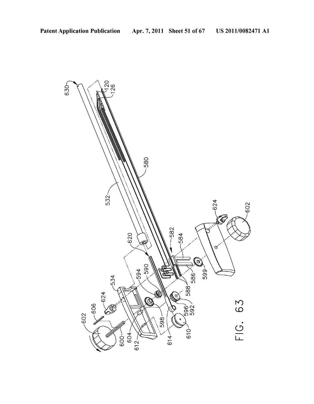 Reloadable Laparoscopic Fastener Deploying Device - diagram, schematic, and image 52