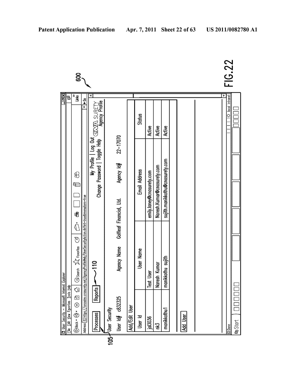 SYSTEM AND METHOD FOR ISSUING AND MONITORING BONDS AND OTHER CONTROLLED DOCUMENTS - diagram, schematic, and image 23