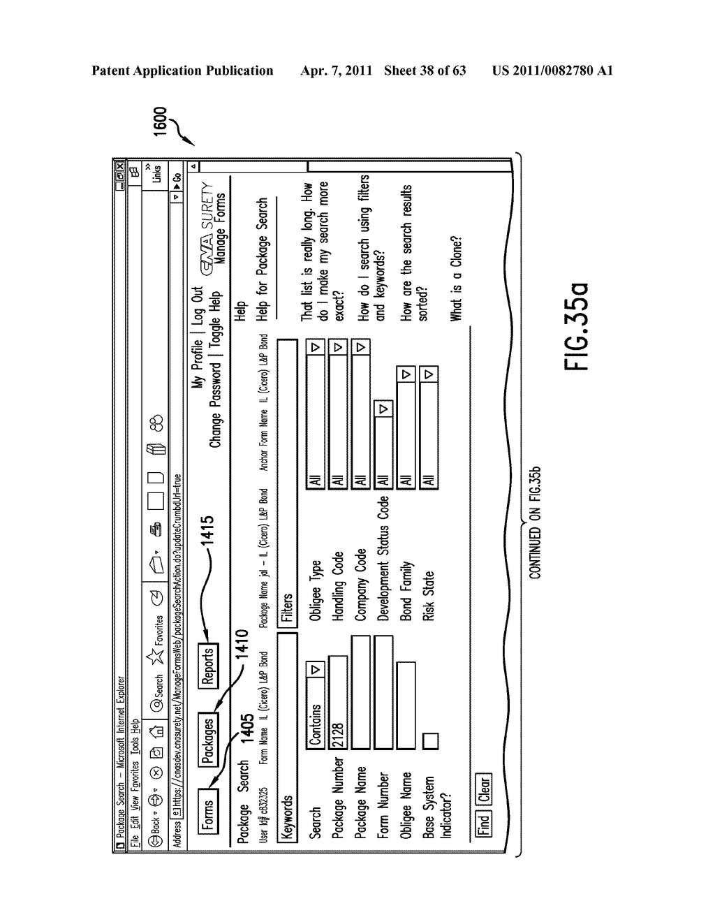 SYSTEM AND METHOD FOR ISSUING AND MONITORING BONDS AND OTHER CONTROLLED DOCUMENTS - diagram, schematic, and image 39