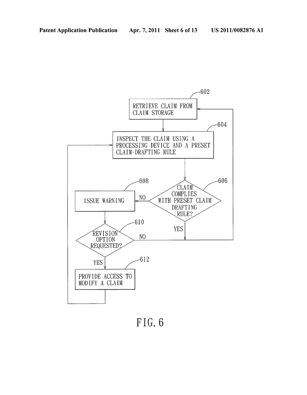 COMPUTER SYSTEM AND METHOD FOR PROVIDING ASSISTANCE IN THE PREPARATION OF A PATENT APPLICATION - diagram, schematic, and image 07