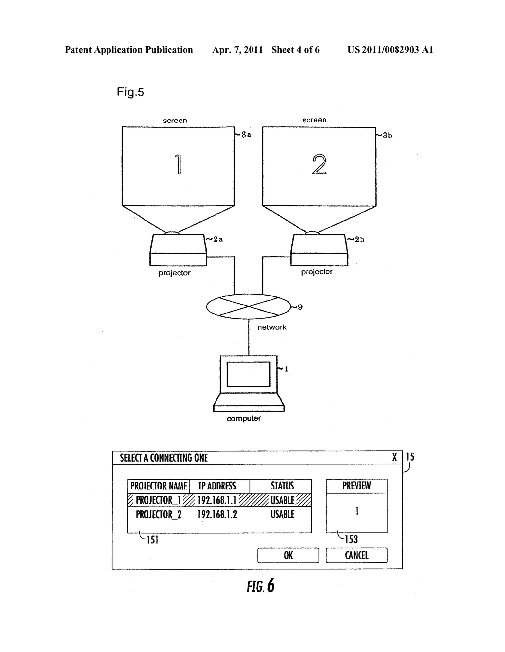 PROJECTOR SELECTION SYSTEM, PROJECTOR SELECTION METHOD, AND PROGRAM FOR IMPLEMENTING THE SYSTEM AND METHOD - diagram, schematic, and image 05