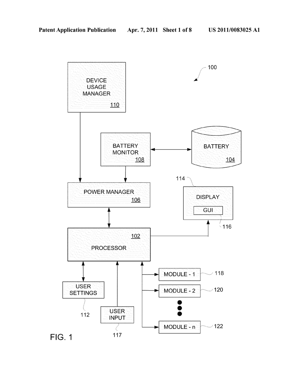 Anticipatory Power Management for Battery-Powered Electronic Device - diagram, schematic, and image 02