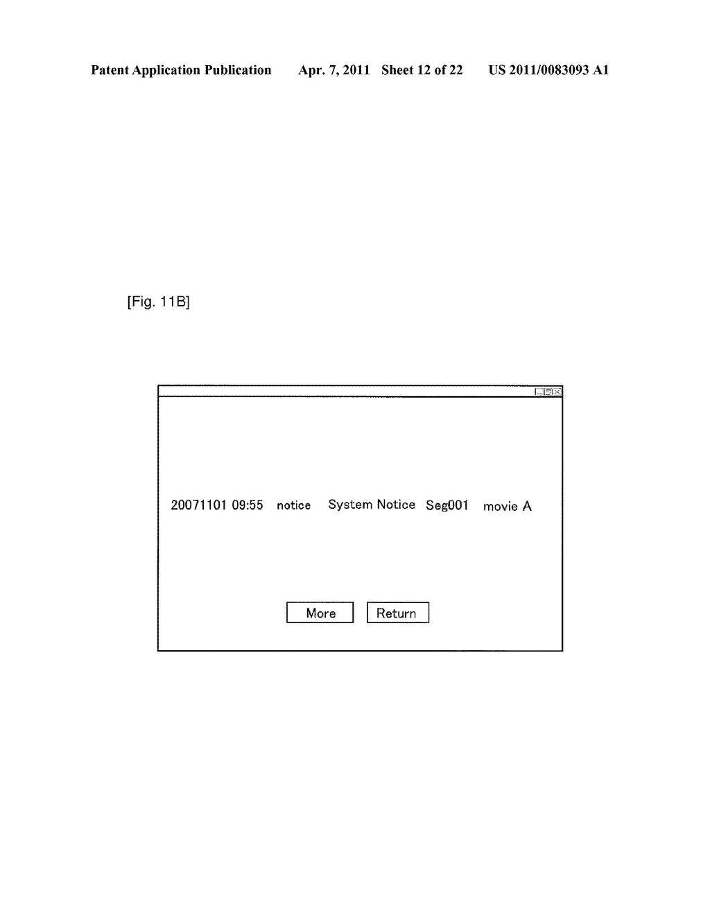 APPARATUS AND METHOD FOR DISPLAYING LOG INFORMATION - diagram, schematic, and image 13