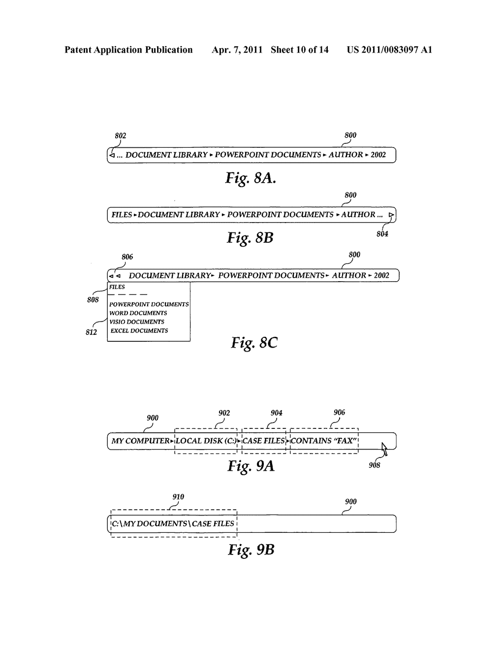 ADDRESS BAR USER INTERFACE CONTROL - diagram, schematic, and image 11