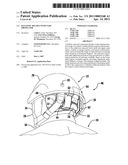 Ballistic Helmet with Nape Protector diagram and image