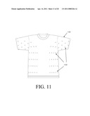 Garment with Elastomeric Coating diagram and image