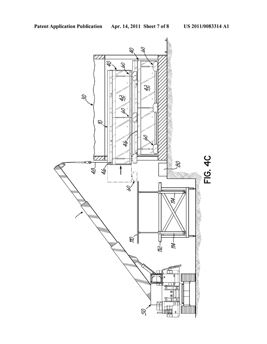 METHOD AND APPARATUS FOR REPLACING COKE OVEN WALL - diagram, schematic, and image 08