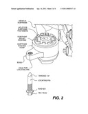 SUBFRAME LOCATING DEVICE diagram and image