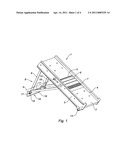 SUPPORT BRACKET FOR MANUALLY OPERATED VEGETABLE CUTTING UTENSILS diagram and image