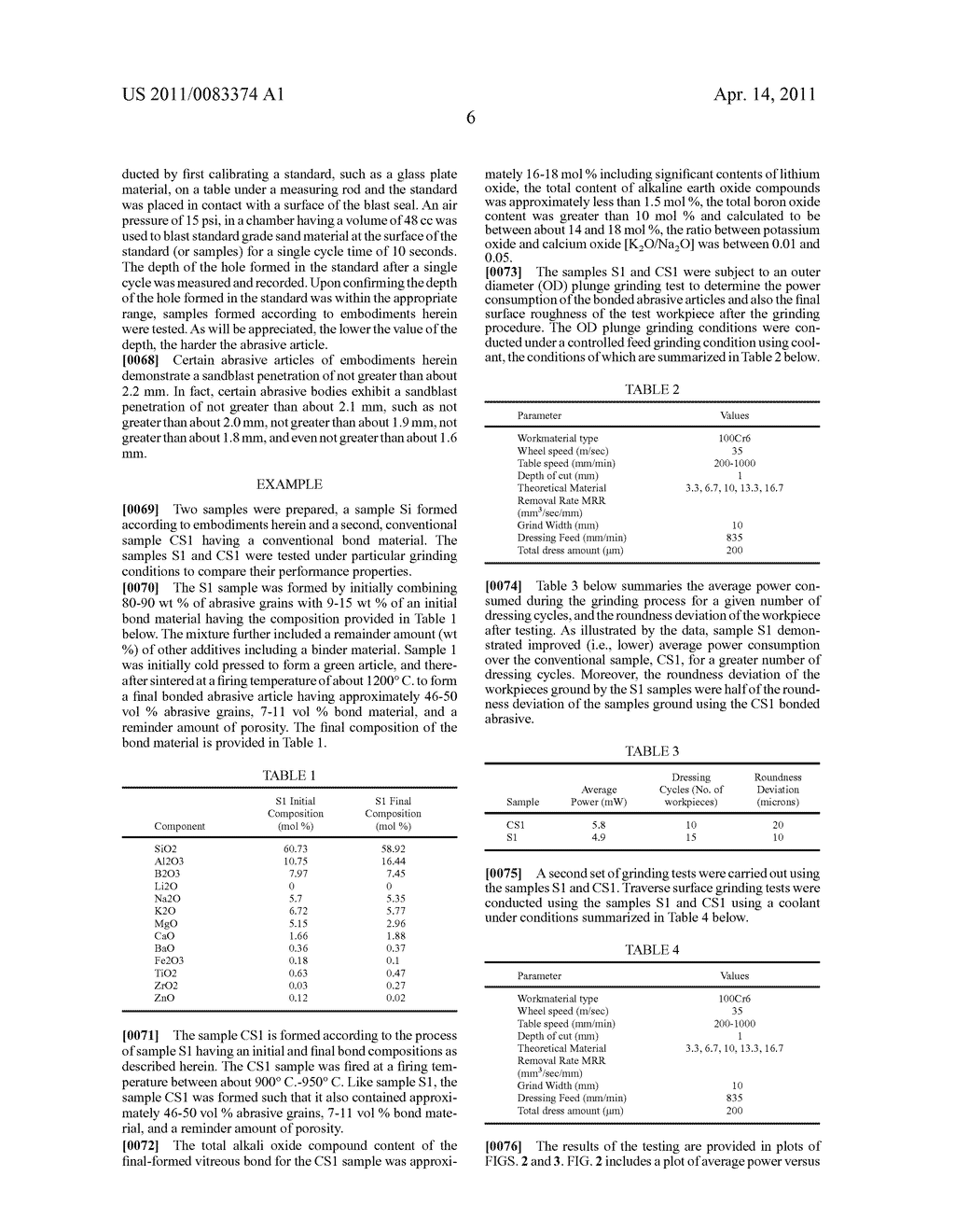 BONDED ABRASIVE ARTICLE AND METHOD OF FORMING - diagram, schematic, and image 09