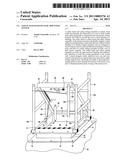 Safety hatch having rail mounting system diagram and image