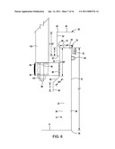 Safety hatch having rail mounting system diagram and image