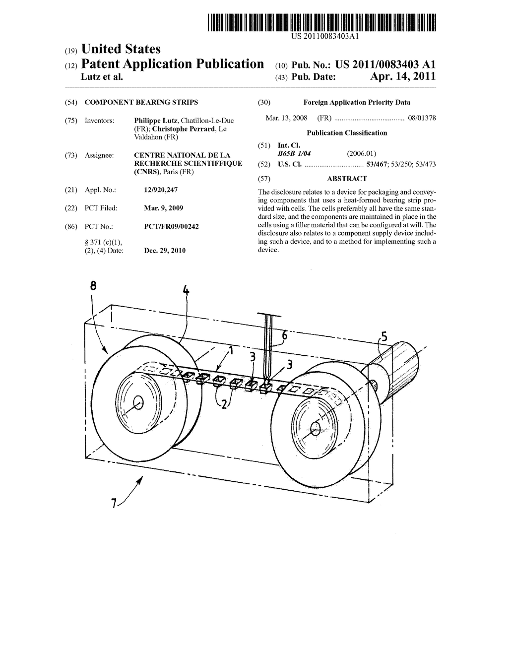 COMPONENT BEARING STRIPS - diagram, schematic, and image 01