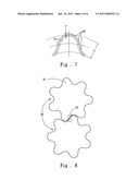 GEAR AND METHOD FOR FORMING TOOTH PROFILE THEREOF diagram and image