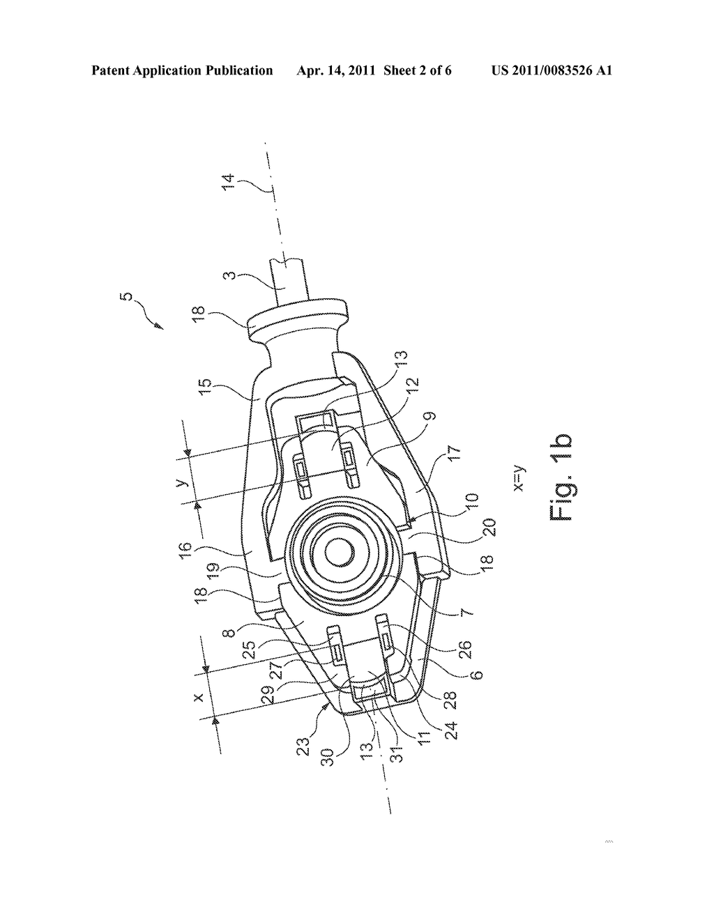 CONNECTING APPARATUS FOR AN ACTUATING CABLE AS WELL AS MANUAL TRANSMISSION OF A MOTOR VEHICLE WITH THIS CONNECTING APARATUS - diagram, schematic, and image 03