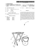 ADJUSTABLE PAIL STAND diagram and image