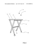 ADJUSTABLE PAIL STAND diagram and image