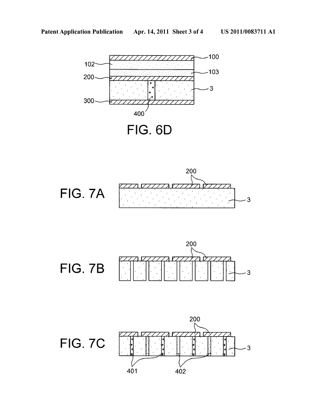 ENERGY GENERATING DEVICE COMPRISING A PHOTOVOLTAIC CONVERTER AND A THERMOELECTRIC CONVERTER, THE LATTER CONVERTER BEING INCLUDED WITHIN THE SUPPORTING SUBSTRATE OF THE PHOTOVOLTAIC CONVERTER - diagram, schematic, and image 04