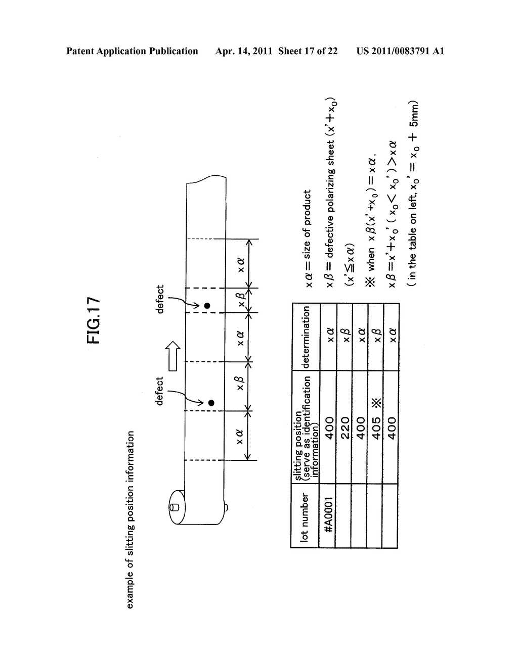 INFORMATION STORING, READOUT AND CALCULATION SYSTEM FOR USE IN A SYSTEM FOR CONTINUOUSLY MANUFACTURING LIQUID-CRYSTAL DISPLAY ELEMENTS, AND METHOD FOR PRODUCING THE SAME - diagram, schematic, and image 18