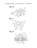 Retaining member, electric component and electric device diagram and image