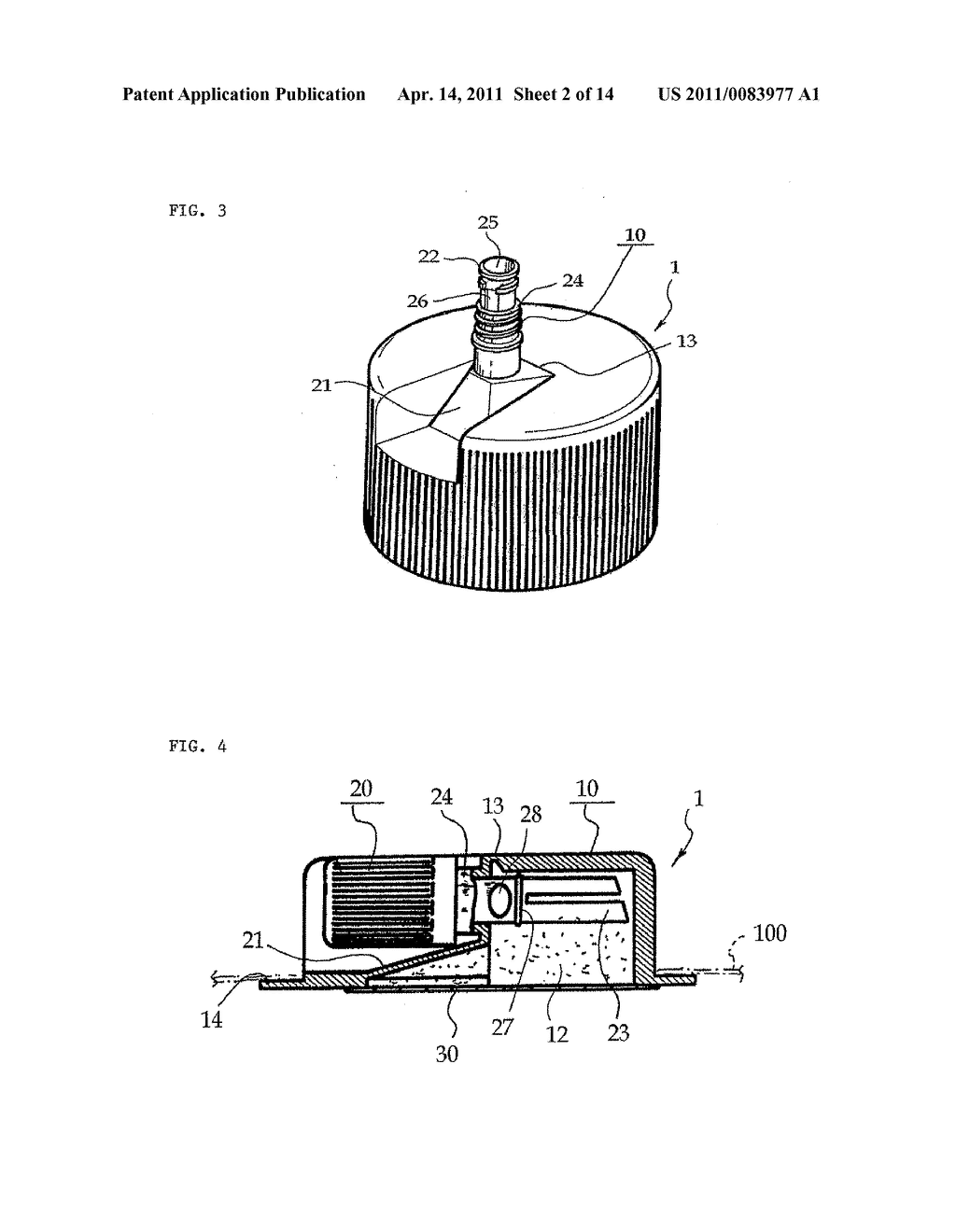 STRUCTURE OF CAP HAVING STORAGE SPACE - diagram, schematic, and image 03