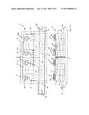 OVEN AND PROCESS TO CONTROL THE AIR-FLOW AND AIR-LEAKAGES BETWEEN TWO CHAMBERS diagram and image