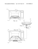 SLIDABLE TRAY ASSEMBLY FOR MICROWAVE OVEN diagram and image