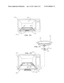 SLIDABLE TRAY ASSEMBLY FOR MICROWAVE OVEN diagram and image