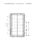 Collapsible container with a sliding lock feature diagram and image