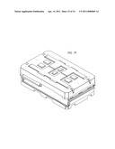 Collapsible container with a sliding lock feature diagram and image