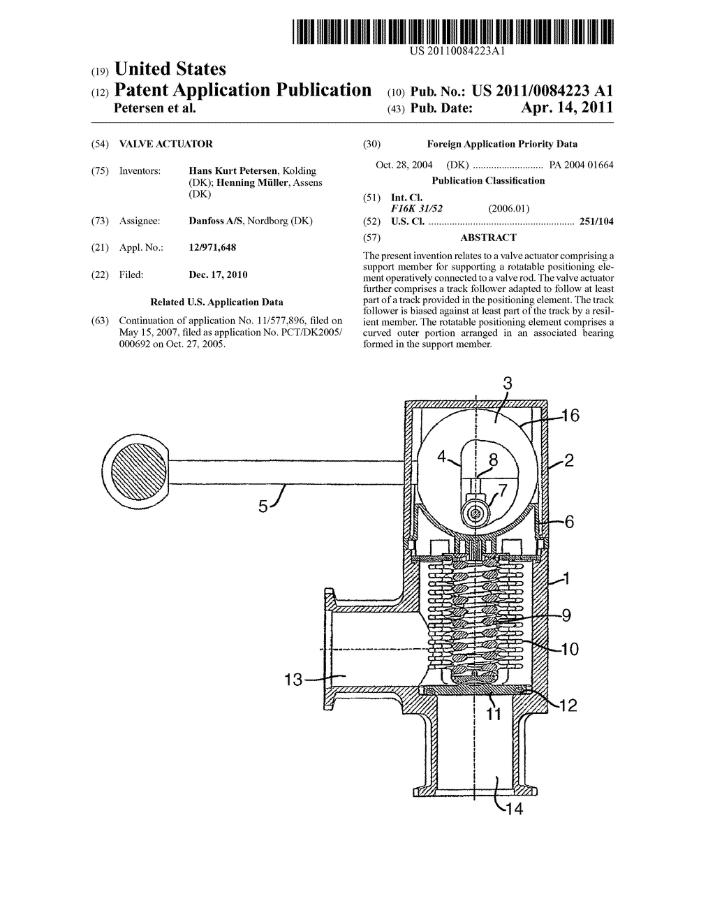 VALVE ACTUATOR - diagram, schematic, and image 01