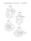 Valve Made From Two Materials and Writing Utensil With Retractable Tip Incorporating Same diagram and image