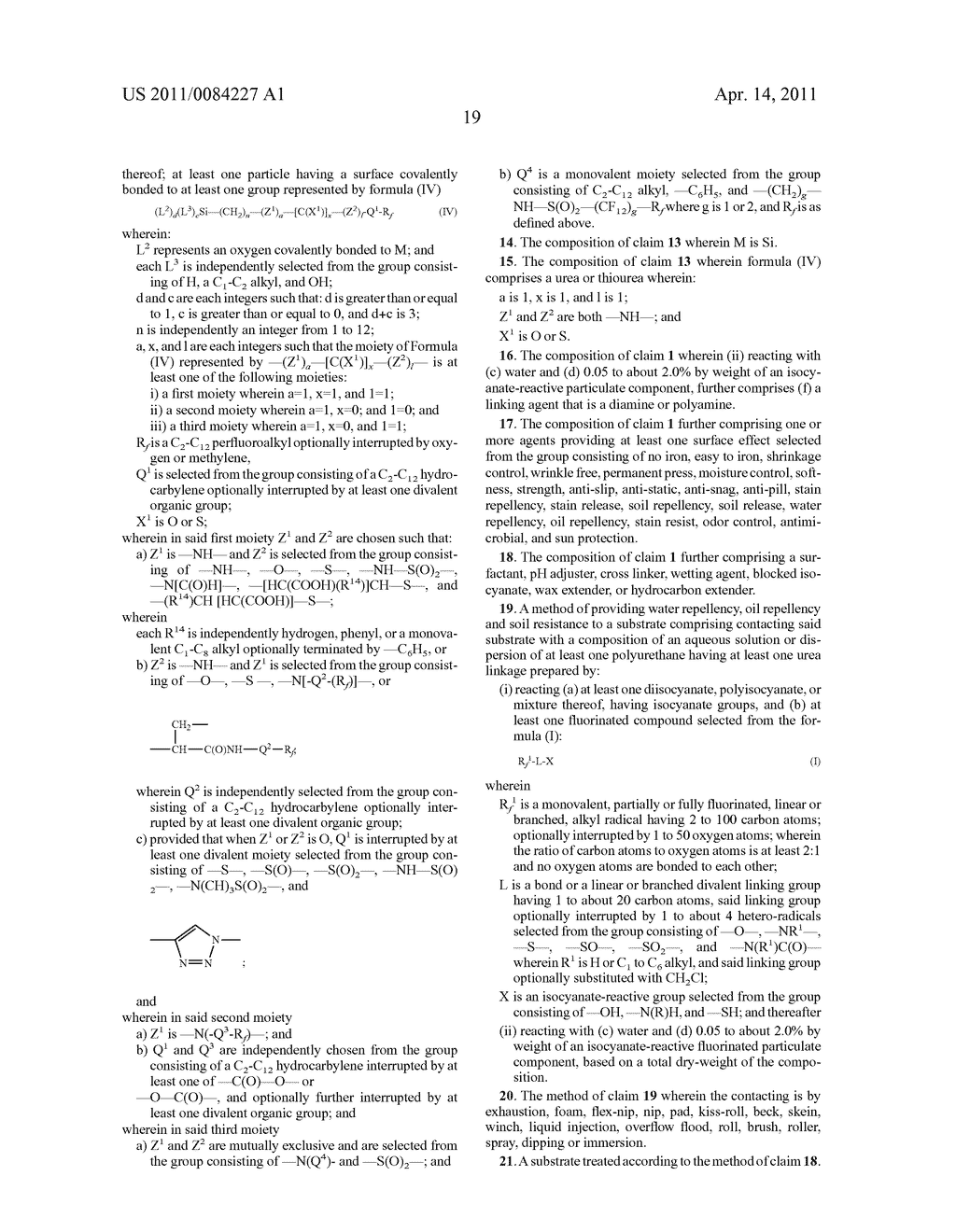 FLUOROPOLYMER COMPOSITIONS AND TREATED SUBSTRATES - diagram, schematic, and image 20