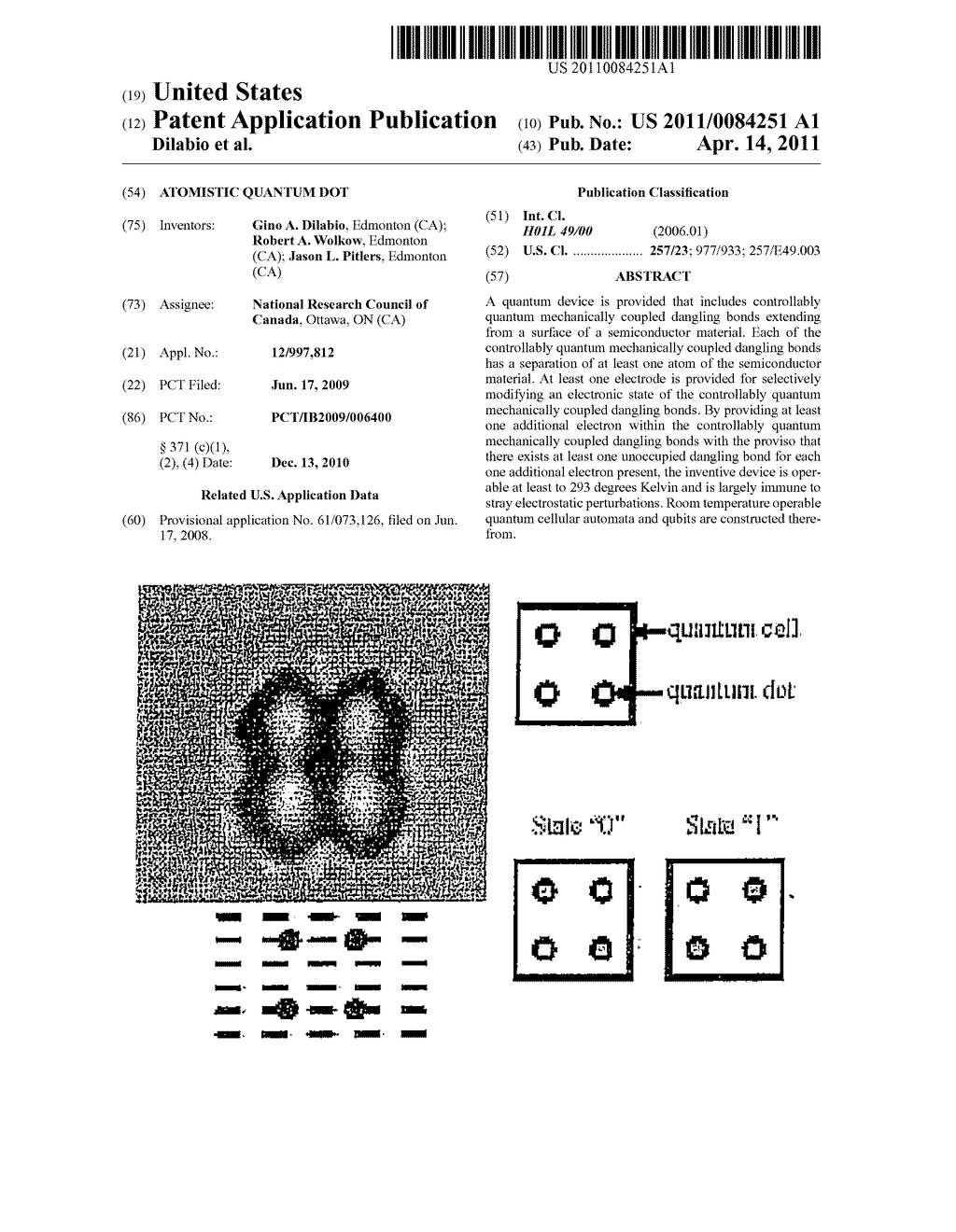 ATOMISTIC QUANTUM DOT - diagram, schematic, and image 01