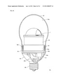 MOLDED RESIN PRODUCT, SEMICONDUCTOR LIGHT-EMITTING SOURCE, LIGHTING DEVICE, AND METHOD FOR MANUFACTURING MOLDED RESIN PRODUCT diagram and image