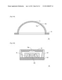 MOLDED RESIN PRODUCT, SEMICONDUCTOR LIGHT-EMITTING SOURCE, LIGHTING DEVICE, AND METHOD FOR MANUFACTURING MOLDED RESIN PRODUCT diagram and image