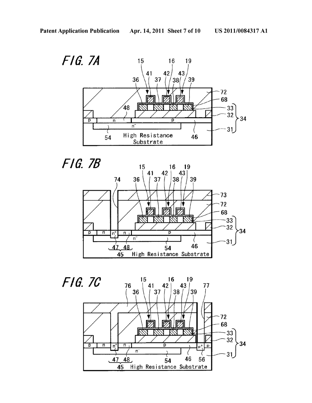 BACK-ILLUMINATED TYPE SOLID-STATE IMAGING DEVICE - diagram, schematic, and image 08