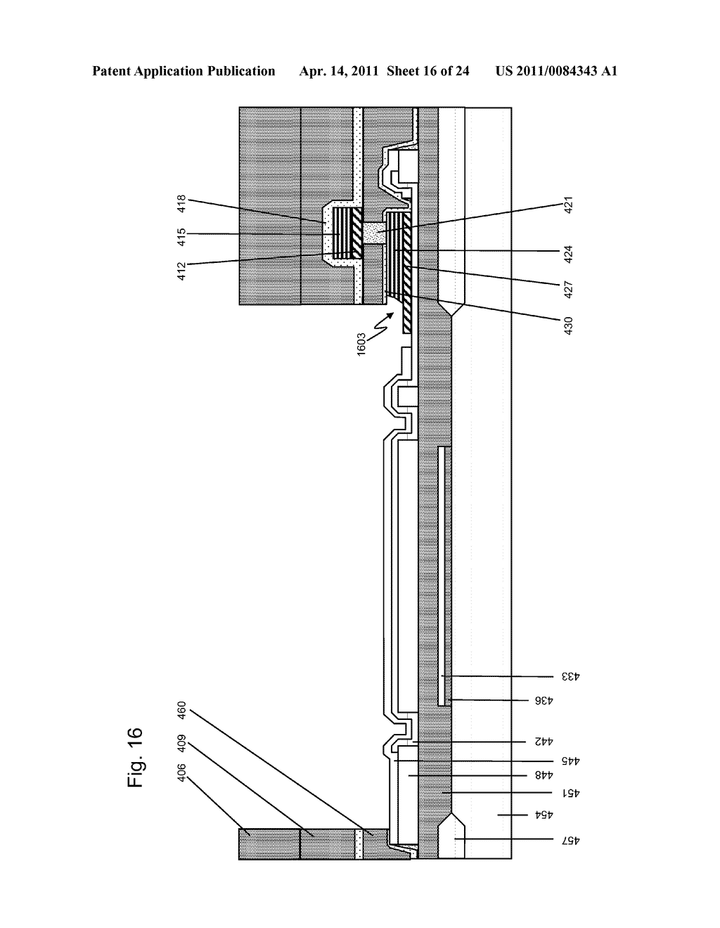 Monolithic IC and MEMS microfabrication process - diagram, schematic, and image 17