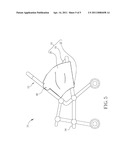 BACKREST RECLINING MECHANISM AND RELATED STROLLER diagram and image