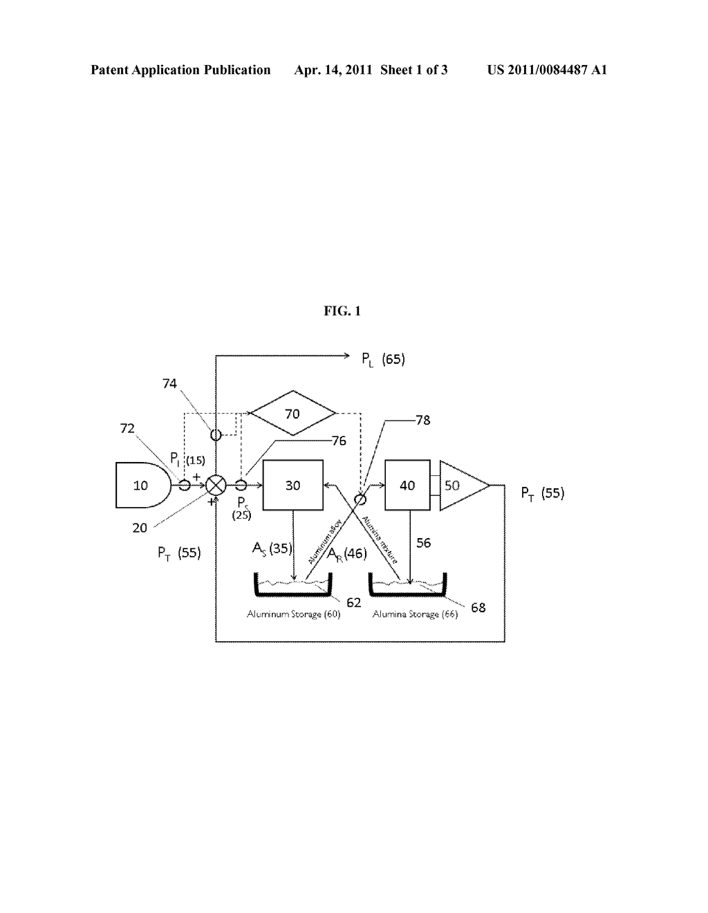 METHODS, APPARATUSES, AND SYSTEMS FOR THE EXTENSIBLE AND RECYCLABLE USE OF SOLID MATTER IN THE SUPPLY CHAIN FOR THE GENERATION OF ELECTRICITY - diagram, schematic, and image 02