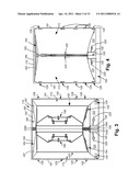 REAR-MOUNTED AERODYNAMIC STRUCTURE FOR TRUCK CARGO BODIES diagram and image