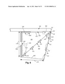 REAR-MOUNTED AERODYNAMIC STRUCTURE FOR TRUCK CARGO BODIES diagram and image