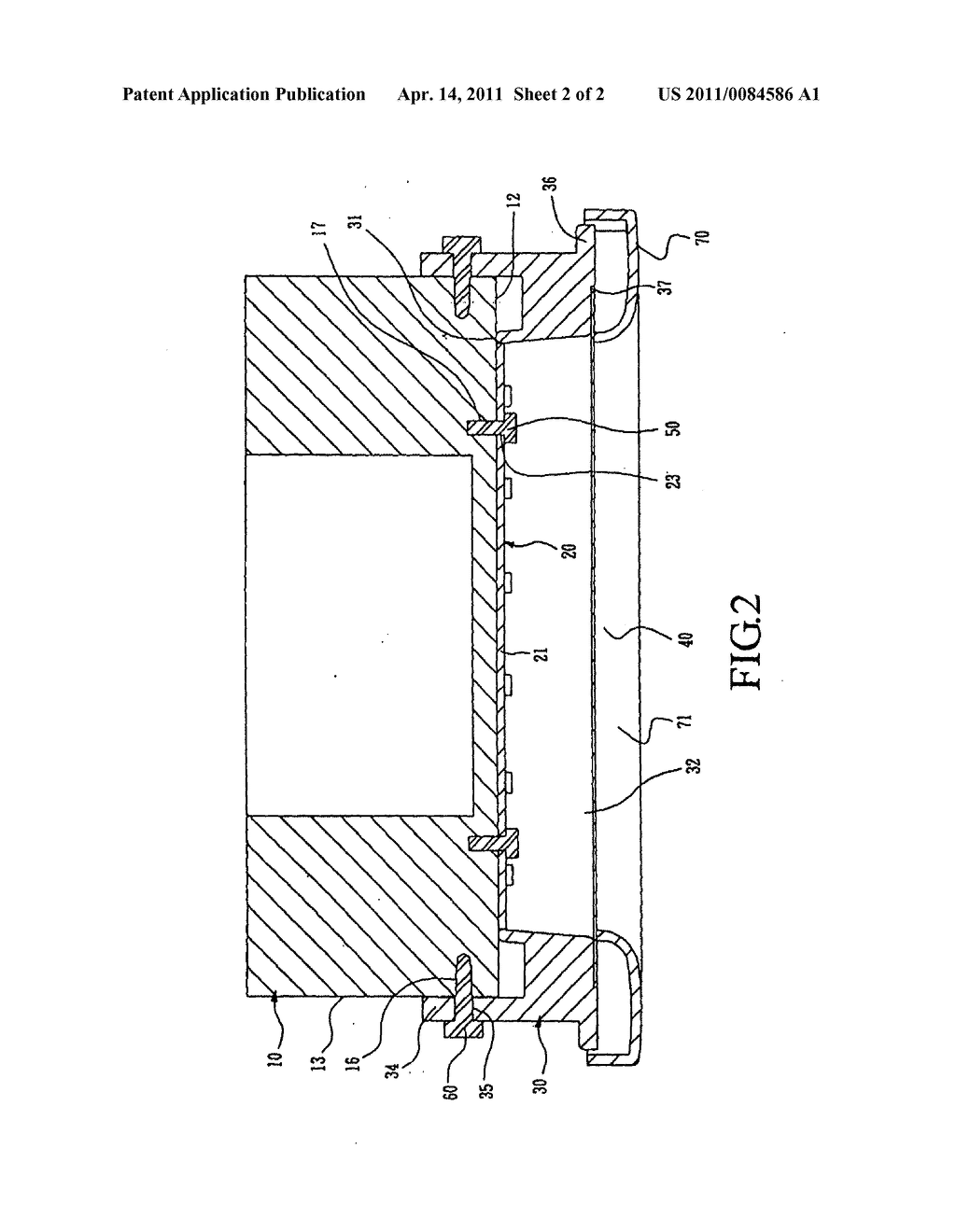 LED recessed light with heat sink - diagram, schematic, and image 03