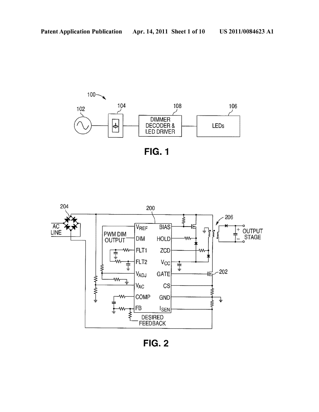 Dimmer decoder with adjustable filter for use with led drivers - diagram, schematic, and image 02