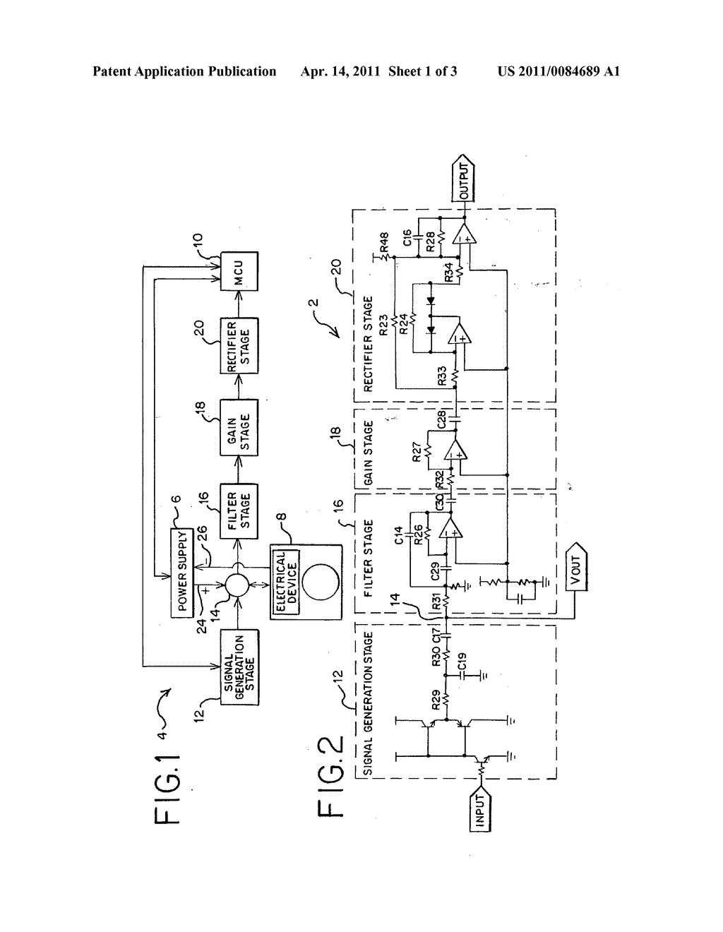 Circuit, system and/or method for detecting an electrical connection between an electrical device and a power supply - diagram, schematic, and image 02