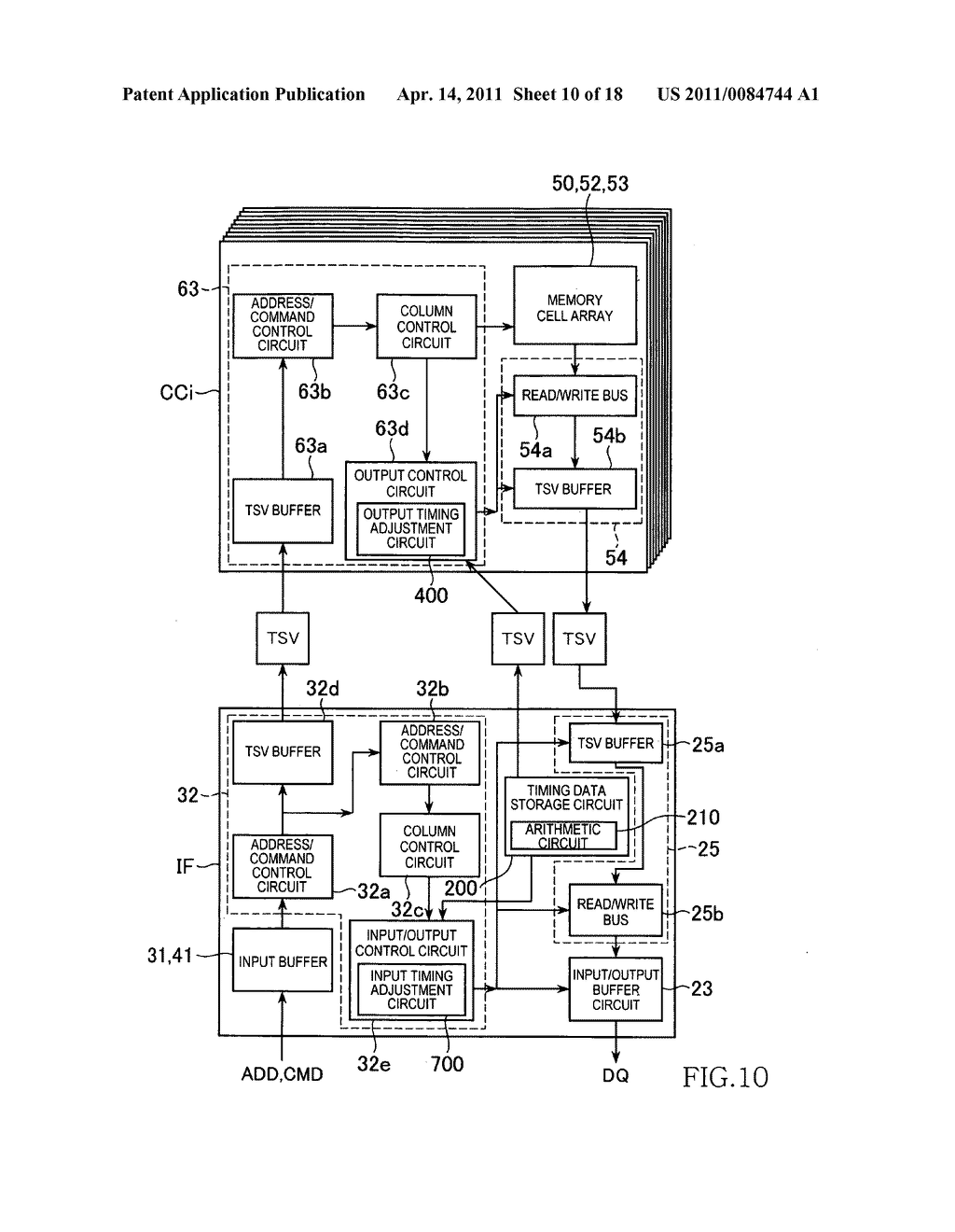 Semiconductor device, adjustment method thereof and data processing system - diagram, schematic, and image 11