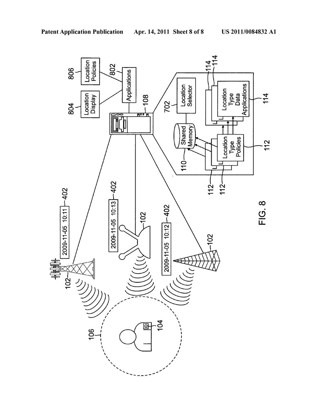 System and method for location detection and management of uncertain information thereof - diagram, schematic, and image 09