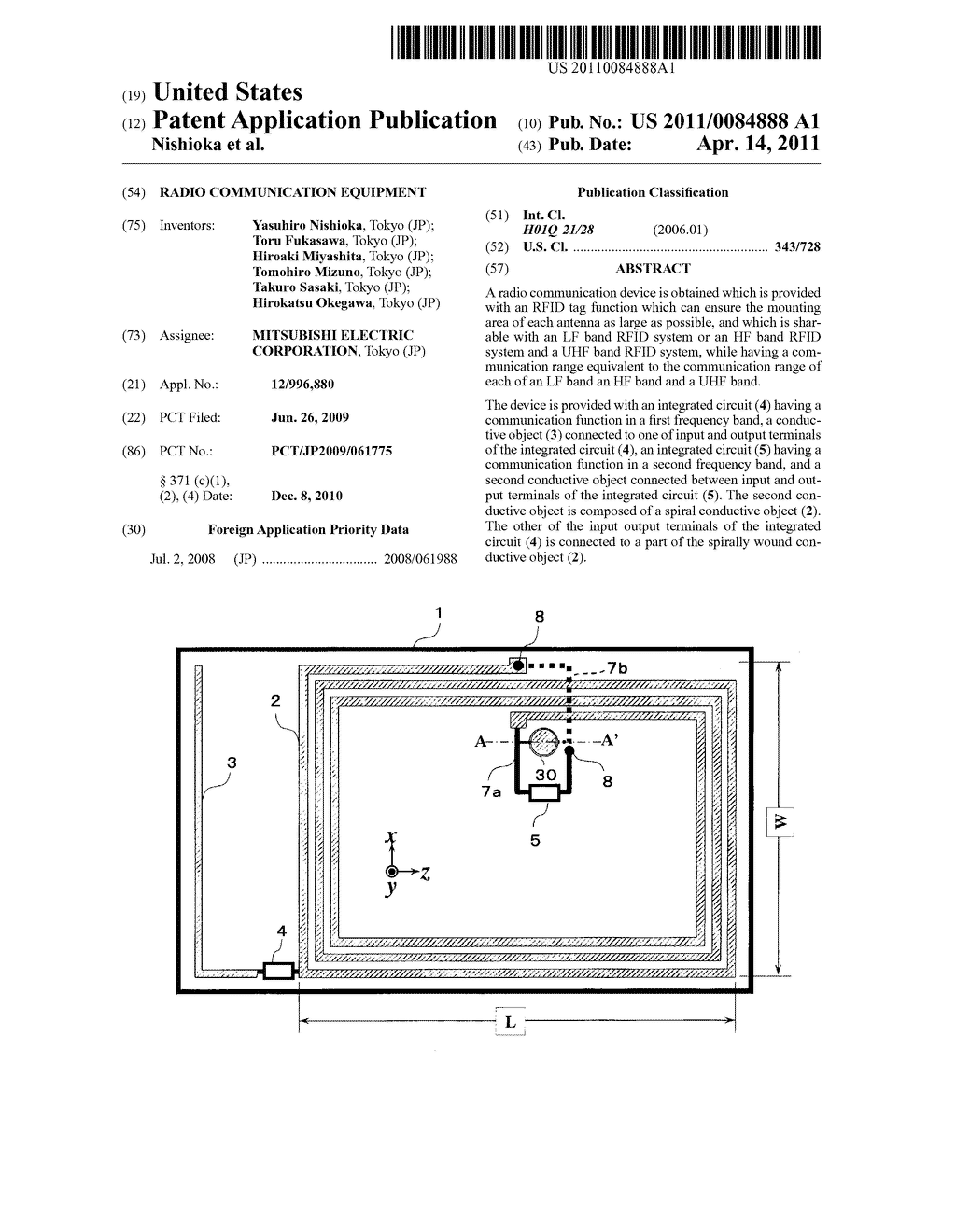 RADIO COMMUNICATION EQUIPMENT - diagram, schematic, and image 01