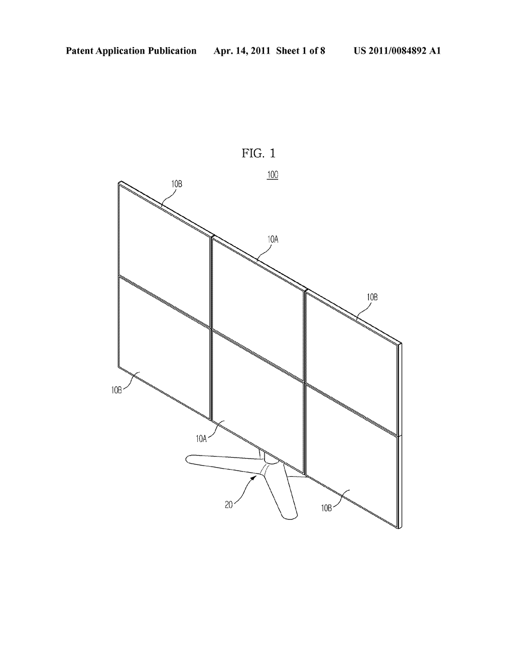 MULTI DISPLAY APPARATUS AND HINGE DEVICE THEREFOR - diagram, schematic, and image 02